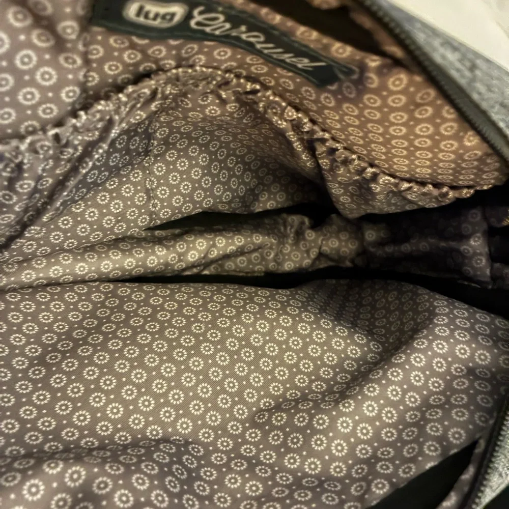 Lug Charcoal Messenger Bag‎